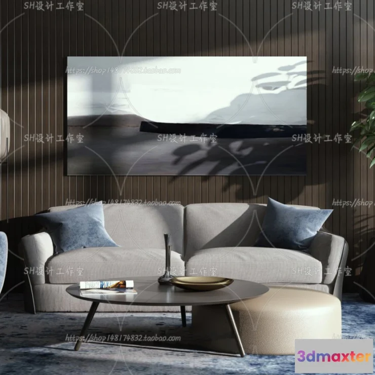 1126368 - Modern Sofa - 3D Models - 0319