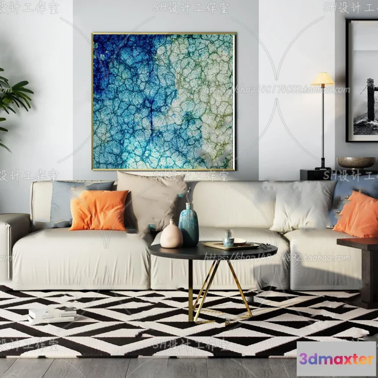 1126374 - Modern Sofa - 3D Models - 0322