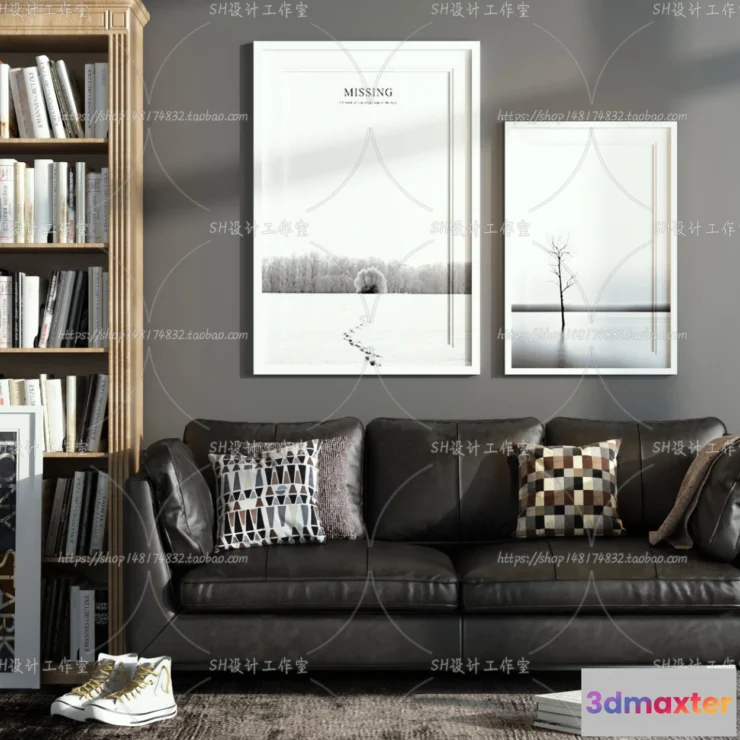 1126388 - Modern Sofa - 3D Models - 0329