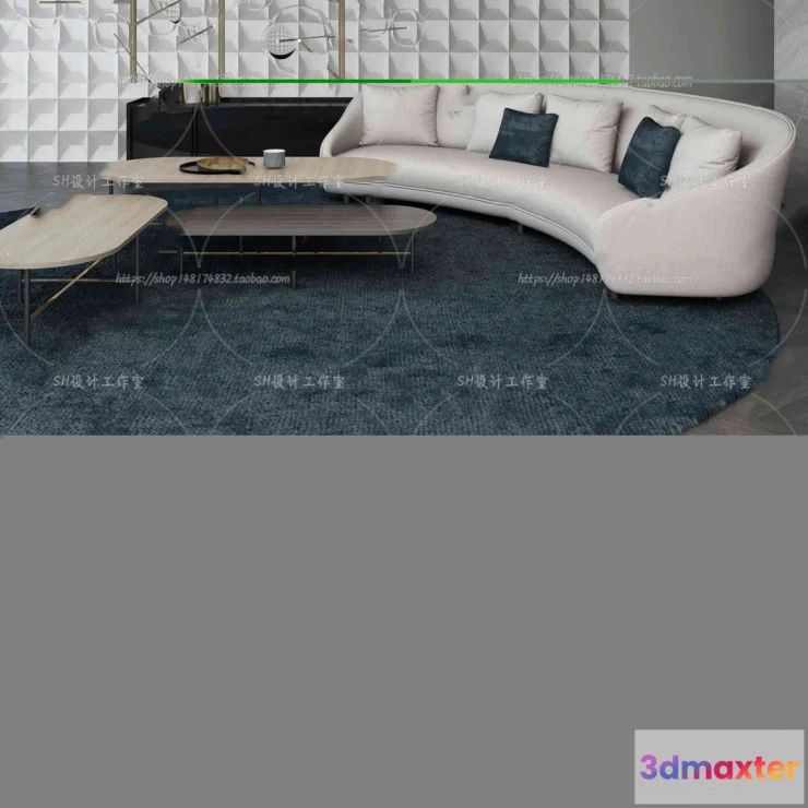1126396 - Modern Sofa - 3D Models - 0333
