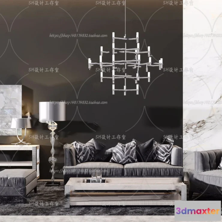 1126412 - Modern Sofa - 3D Models - 0341