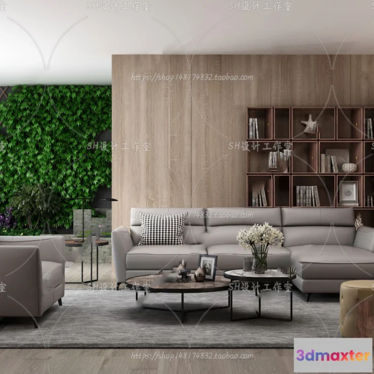 1126432 - Modern Sofa - 3D Models - 0351