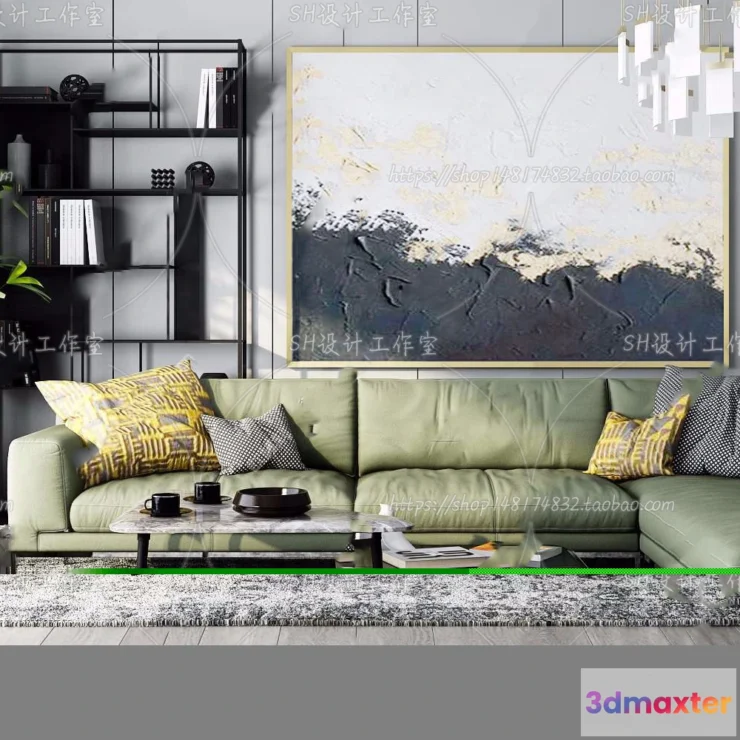 1126436 - Modern Sofa - 3D Models - 0353