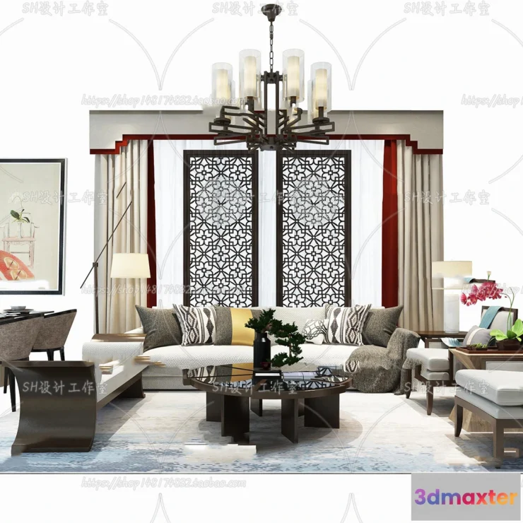 1126466 - Modern Sofa - 3D Models - 0368