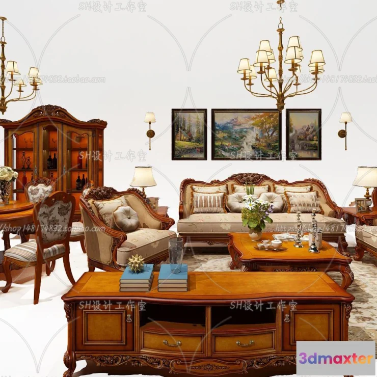 1126498 - Modern Sofa - 3D Models - 0384