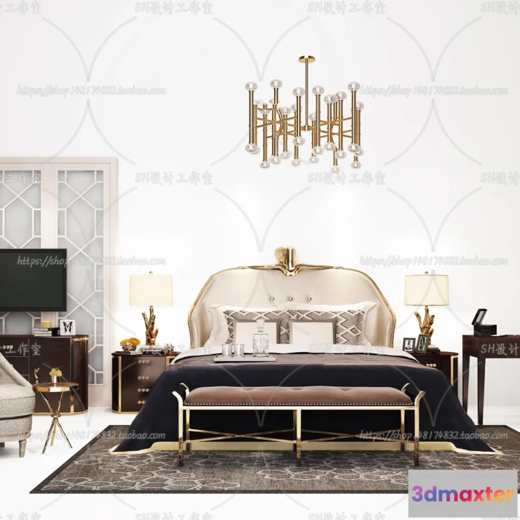 1126500 - Modern Sofa - 3D Models - 0385