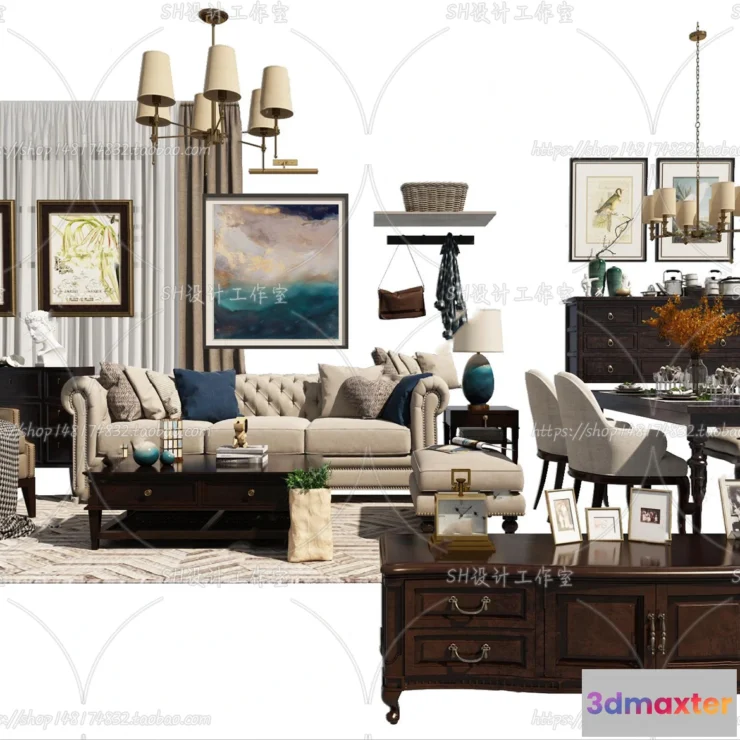 1126518 - Modern Sofa - 3D Models - 0394