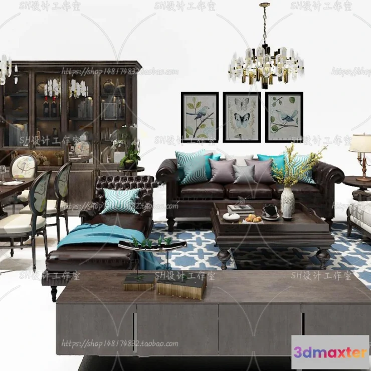 1126590 - Modern Sofa - 3D Models - 0430