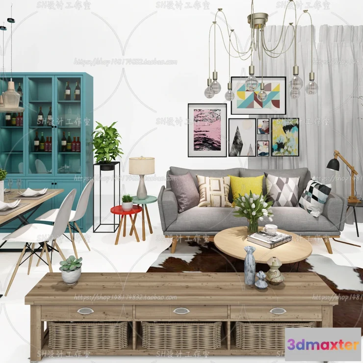 1126594 - Modern Sofa - 3D Models - 0432