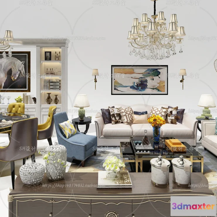 1126602 - Modern Sofa - 3D Models - 0436