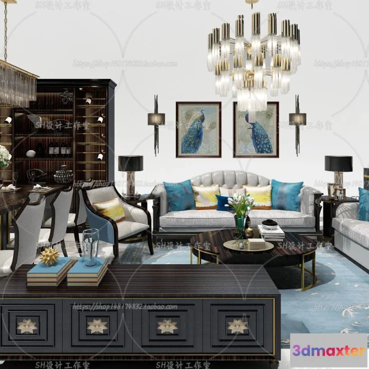 1126608 - Modern Sofa - 3D Models - 0439