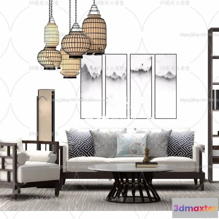 1126622 - Modern Sofa - 3D Models - 0446