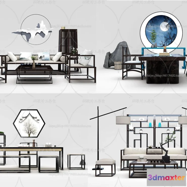 1126670 - Modern Sofa - 3D Models - 0470