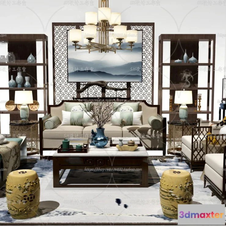 1126680 - Modern Sofa - 3D Models - 0475