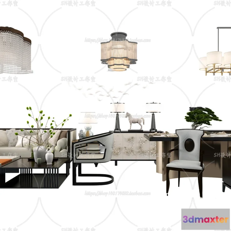 1126686 - Modern Sofa - 3D Models - 0478