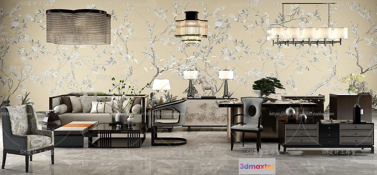 1126690 - Modern Sofa - 3D Models - 0480