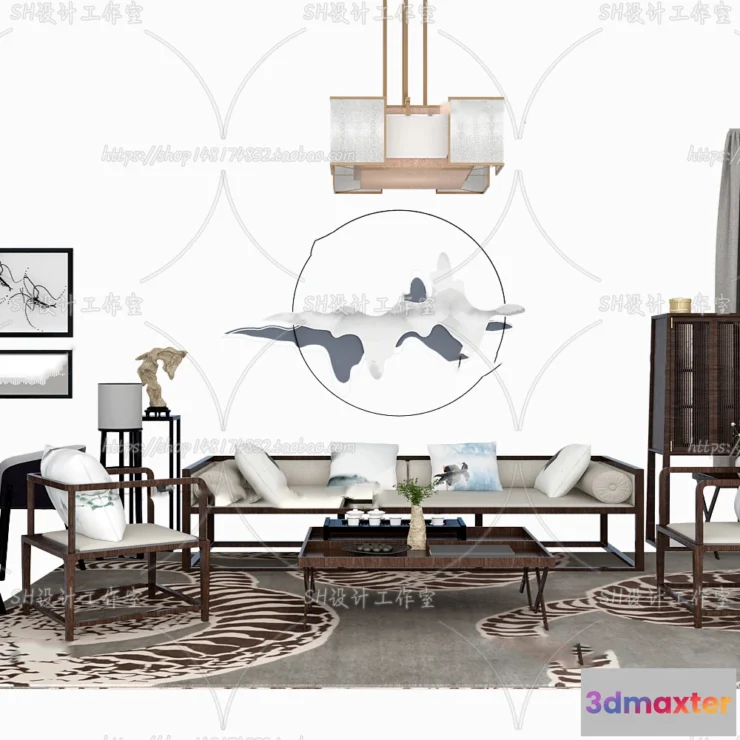 1126706 - Modern Sofa - 3D Models - 0488