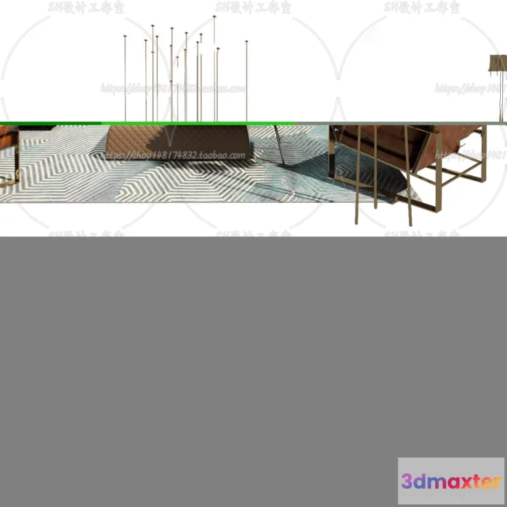 1126720 - Modern Sofa - 3D Models - 0495