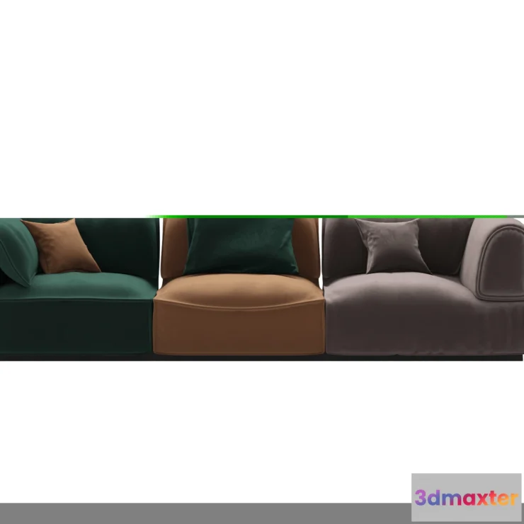 1157282 - FURNITURE 3D MODELS - SOFA - 0345