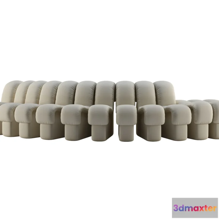 1157472 - FURNITURE 3D MODELS - SOFA - 0440