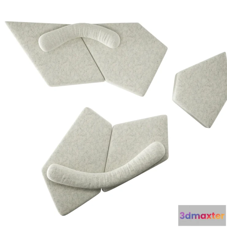 1157484 - FURNITURE 3D MODELS - SOFA - 0446