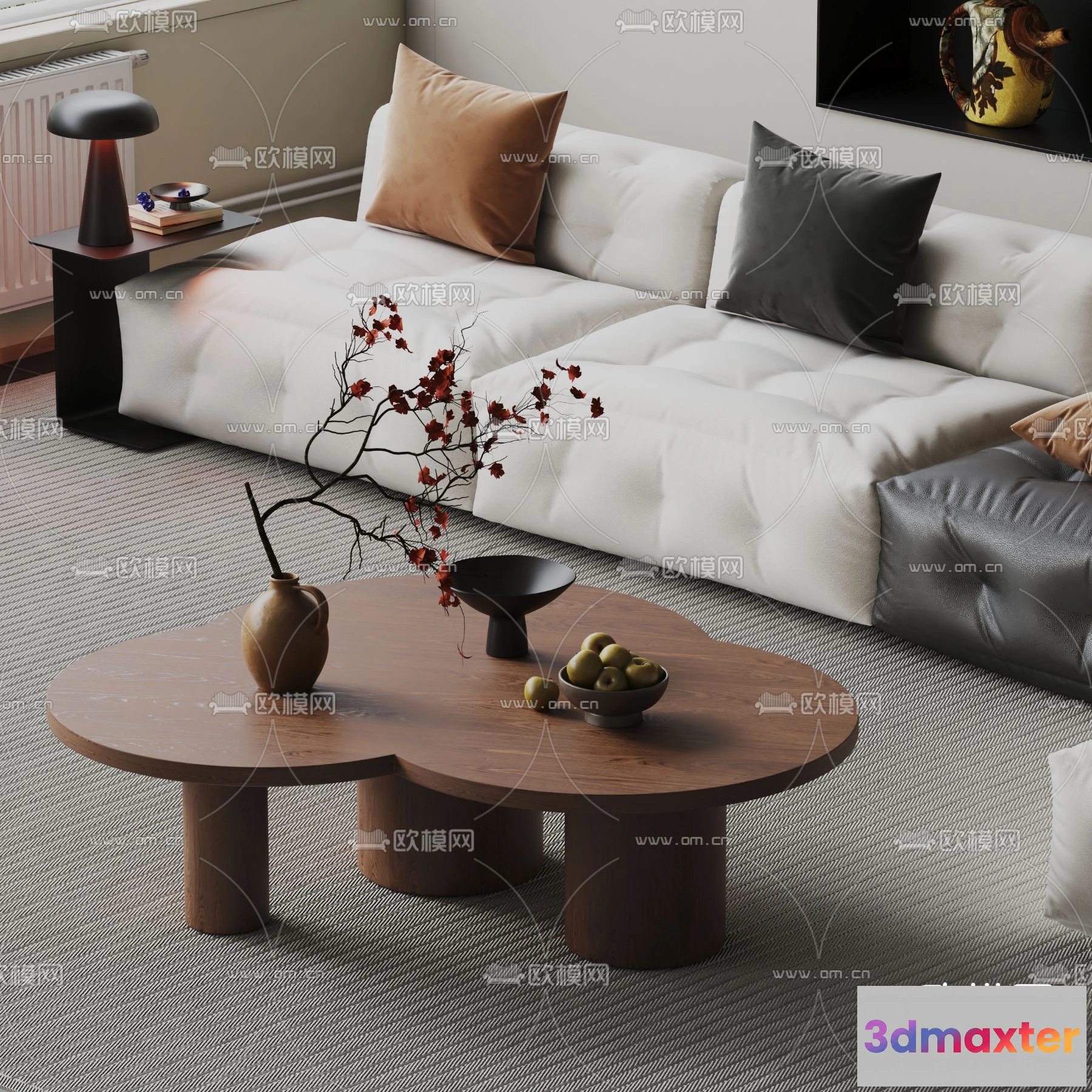 1162880 - WABI SABI STYLE 3D MODELS - SOFA - 0017