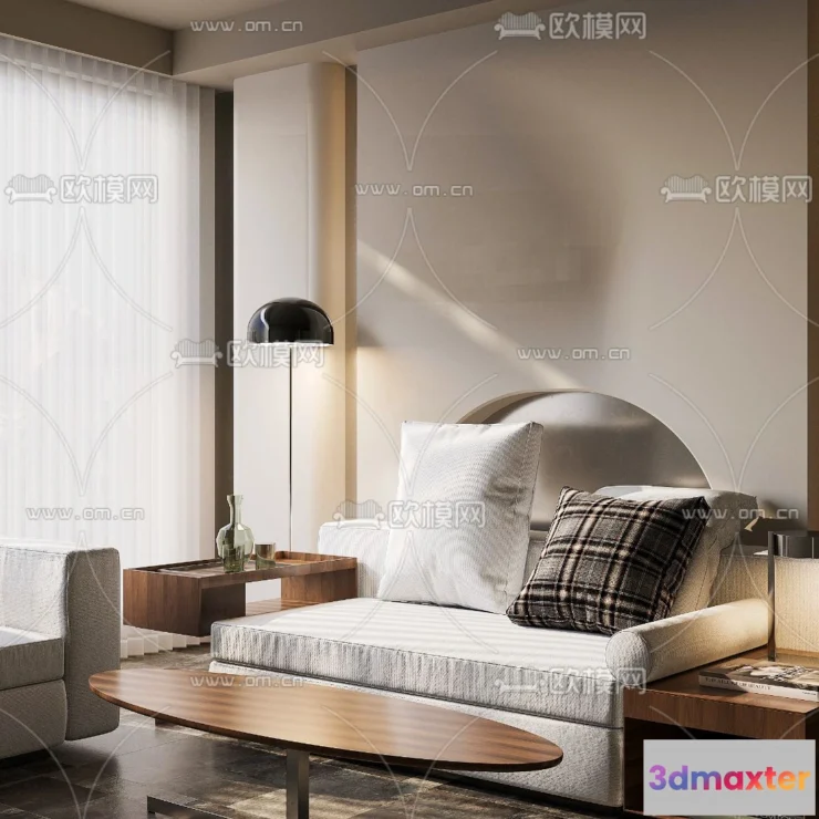 1162906 - WABI SABI STYLE 3D MODELS - SOFA - 0030