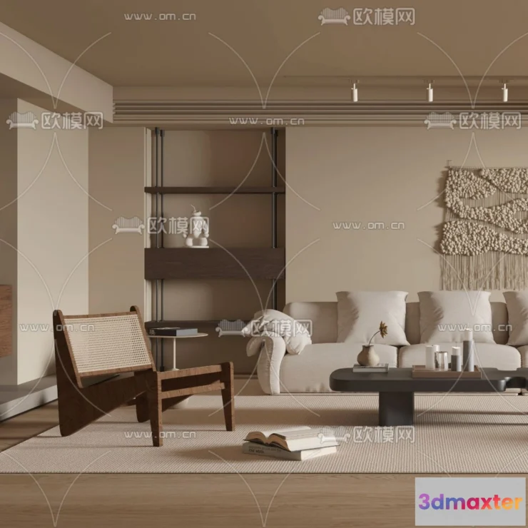 1162910 - WABI SABI STYLE 3D MODELS - SOFA - 0032