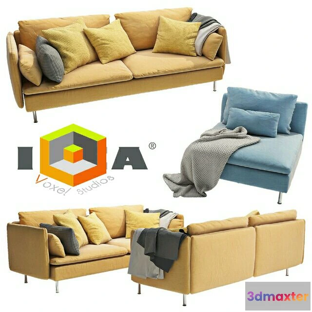 1191578 - SOFA - 3D MODELS - 3DMAX - DOWNLOAD - 002