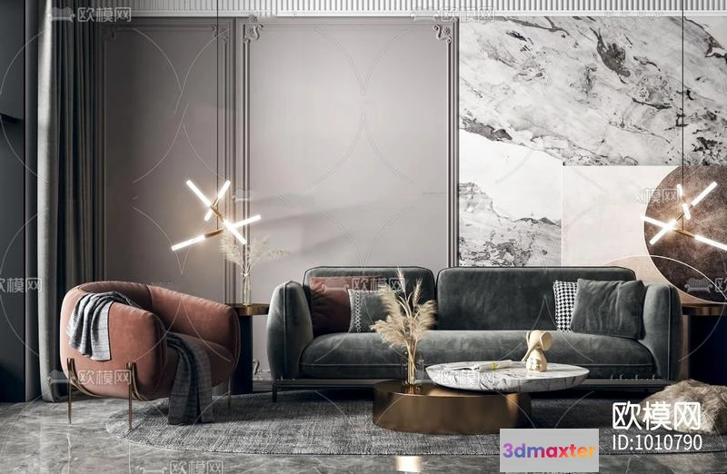 1191584 - SOFA - 3D MODELS - 3DMAX - DOWNLOAD - 005