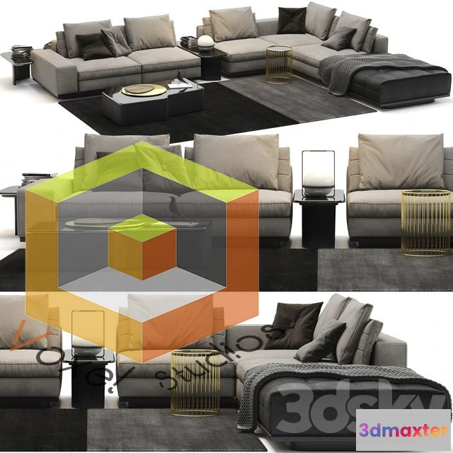 1191588 - SOFA - 3D MODELS - 3DMAX - DOWNLOAD - 007