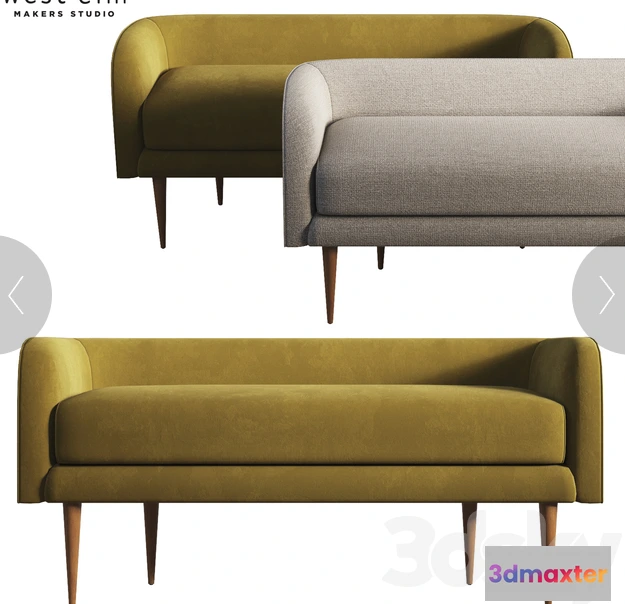 1191606 - SOFA - 3D MODELS - 3DMAX - DOWNLOAD - 016