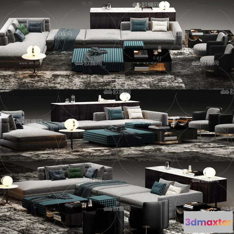 1191610 - SOFA - 3D MODELS - 3DMAX - DOWNLOAD - 018