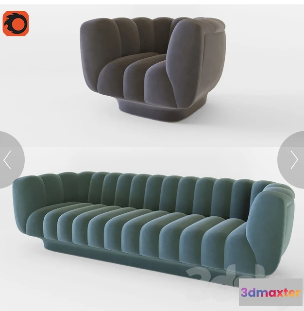 1191642 - SOFA - 3D MODELS - 3DMAX - DOWNLOAD - 034