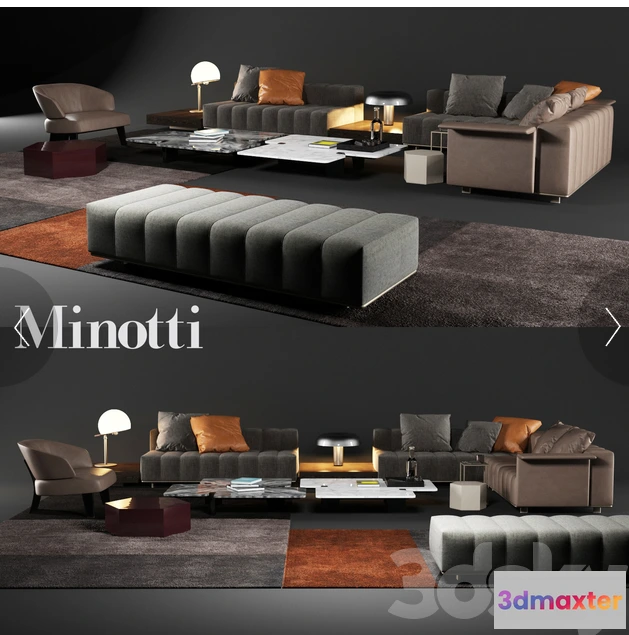 1191710 - SOFA - 3D MODELS - 3DMAX - DOWNLOAD - 068