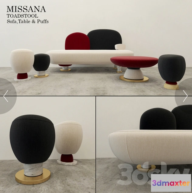 1191752 - SOFA - 3D MODELS - 3DMAX - DOWNLOAD - 089