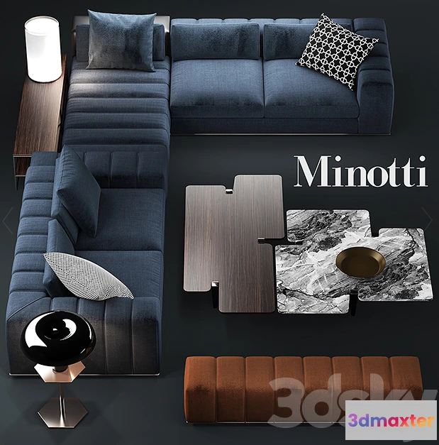 1191766 - SOFA - 3D MODELS - 3DMAX - DOWNLOAD - 096