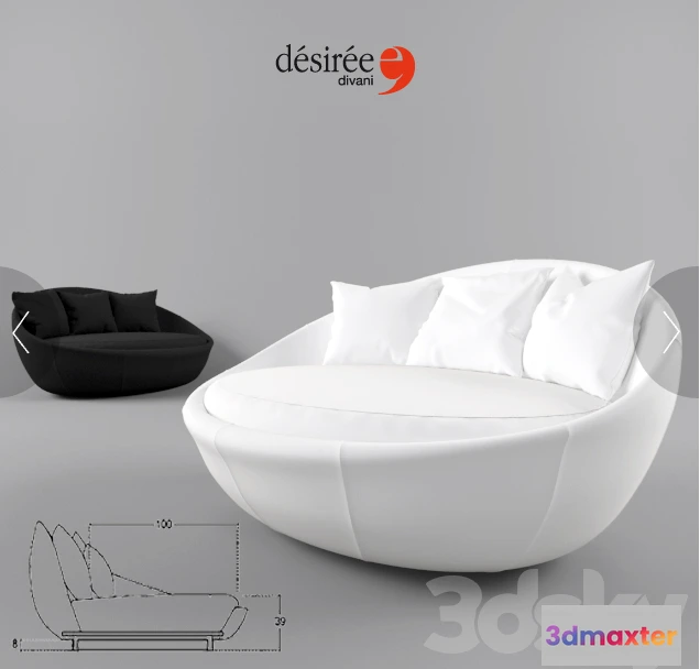 1191818 - SOFA - 3D MODELS - 3DMAX - DOWNLOAD - 122