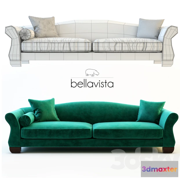 1191864 - SOFA - 3D MODELS - 3DMAX - DOWNLOAD - 145