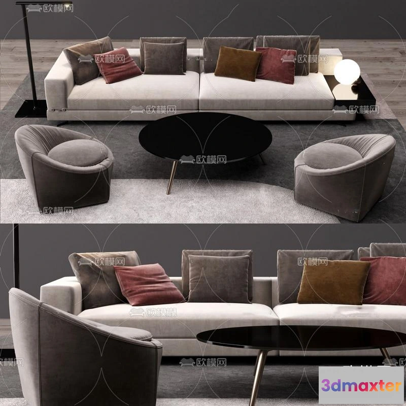1191882 - SOFA - 3D MODELS - 3DMAX - DOWNLOAD - 154