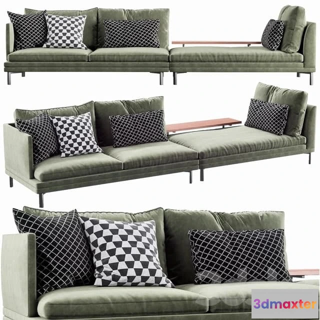 1191918 - SOFA - 3D MODELS - 3DMAX - DOWNLOAD - 172