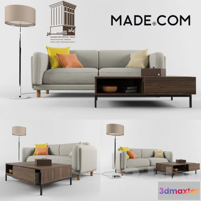 1191966 - SOFA - 3D MODELS - 3DMAX - DOWNLOAD - 196