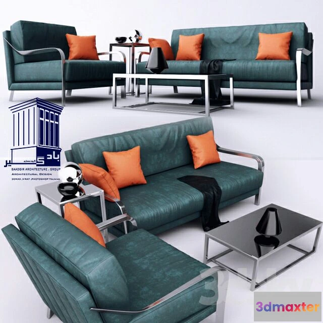 1191972 - SOFA - 3D MODELS - 3DMAX - DOWNLOAD - 199