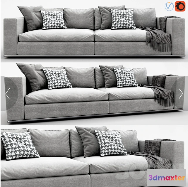 1191992 - SOFA - 3D MODELS - 3DMAX - DOWNLOAD - 209
