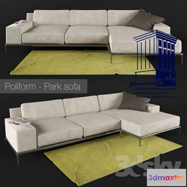 1192002 - SOFA - 3D MODELS - 3DMAX - DOWNLOAD - 214
