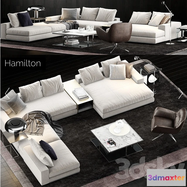 1192030 - SOFA - 3D MODELS - 3DMAX - DOWNLOAD - 228