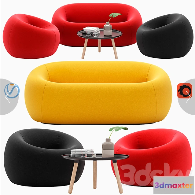 1192048 - SOFA - 3D MODELS - 3DMAX - DOWNLOAD - 237