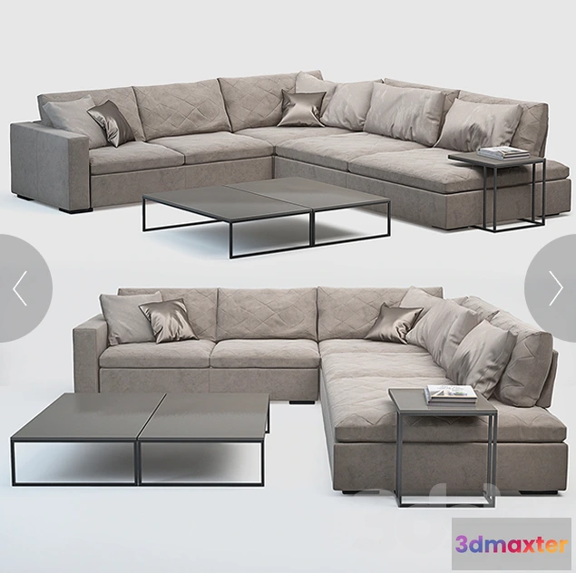 1192058 - SOFA - 3D MODELS - 3DMAX - DOWNLOAD - 242