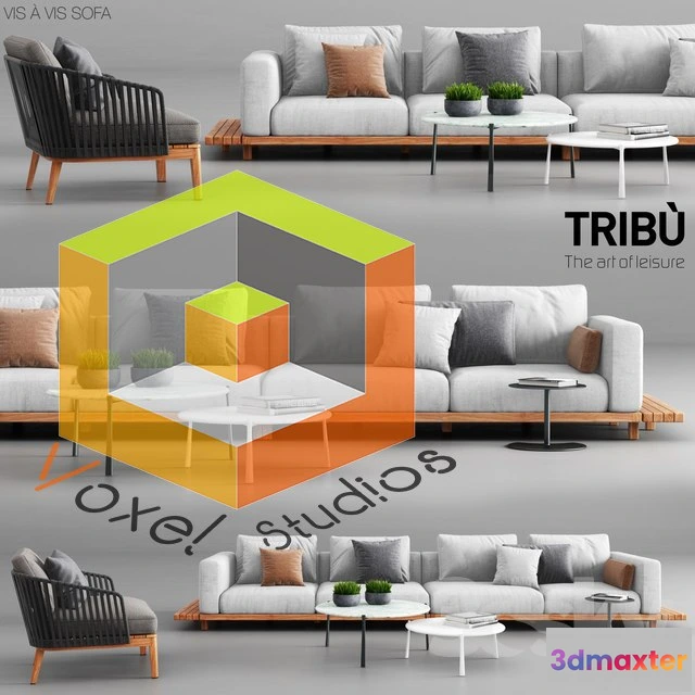 1192084 - SOFA - 3D MODELS - 3DMAX - DOWNLOAD - 255