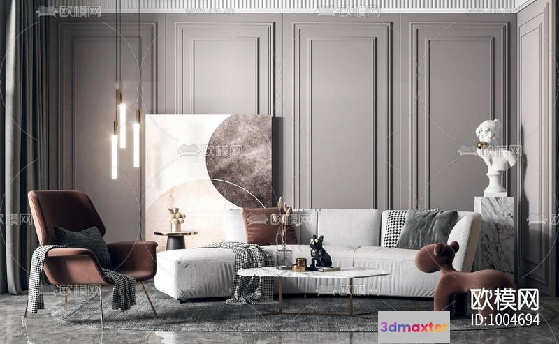 1192102 - SOFA - 3D MODELS - 3DMAX - DOWNLOAD - 264